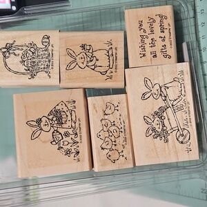 Spring Gifts Easter Stampin Up Rubber Stamp Set